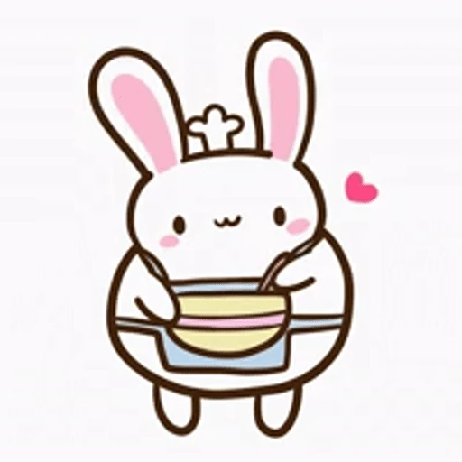 Figurinha: Coelhinho Chef