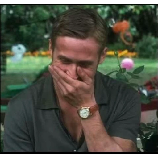 Sticker: Laughing Ryan Gosling
