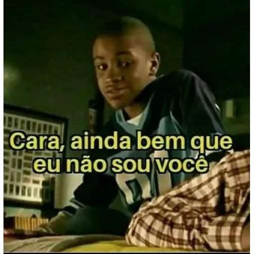Figurinha: Ainda bem que eu não sou você