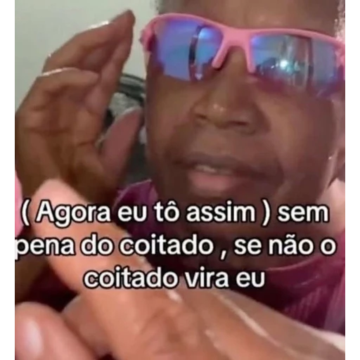 Figurinha: Agora eu tô assim