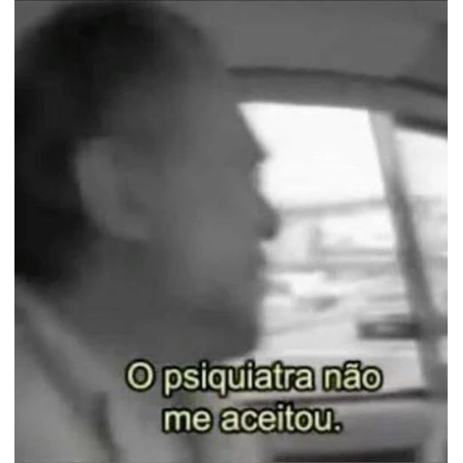 Figurinha: O psiquiatra não me aceitou