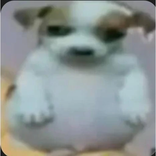 Sticker: Perrito gordito
