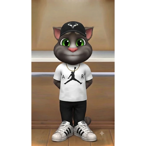 Figurinha: Talking Tom Estiloso