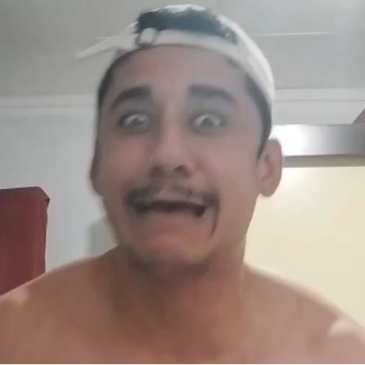 Sticker: Guy with funny face