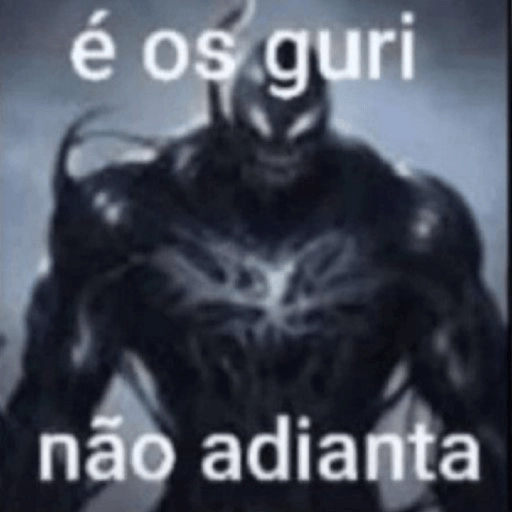 Figurinha: É os guri