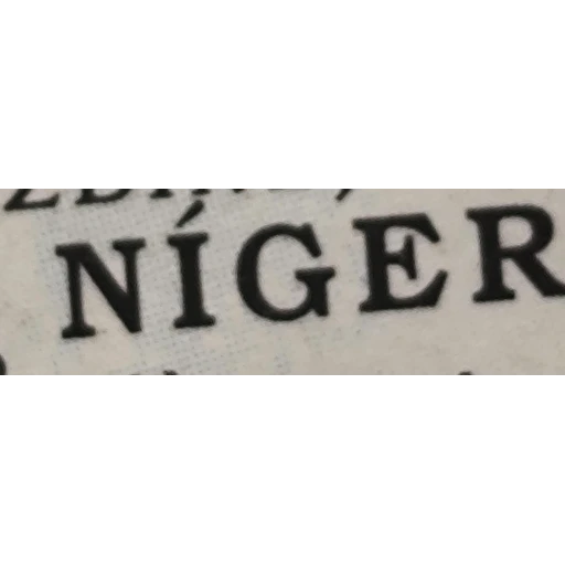 Sticker: Níger