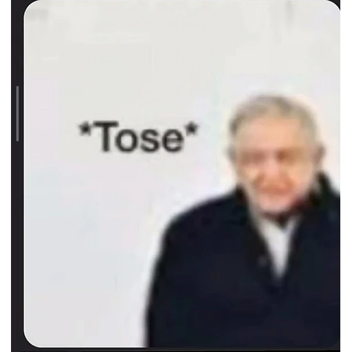 Figurinha: *Tose* - Lula