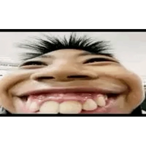 Sticker: Funny close-up