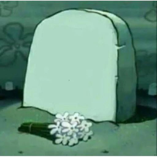Figurinha: Lápide do Bob Esponja
