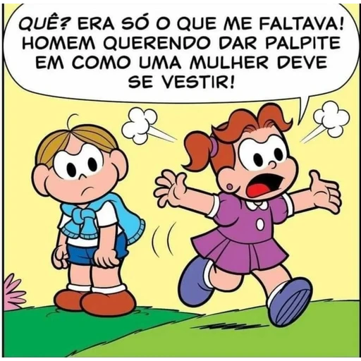 Figurinha: Mônica e Cascão