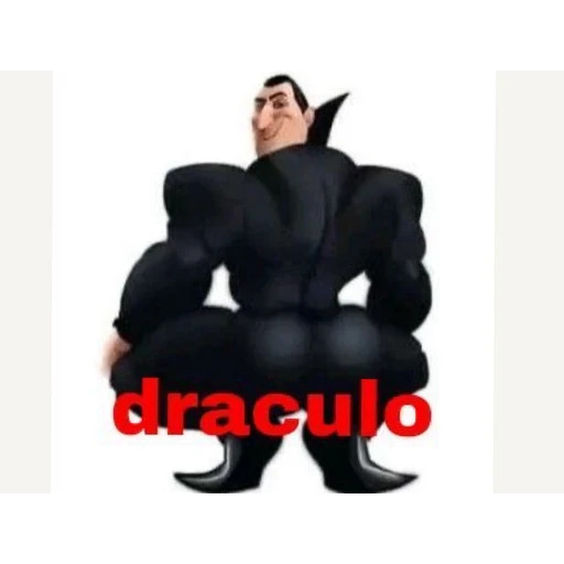 Figurinha: Drácula musculoso