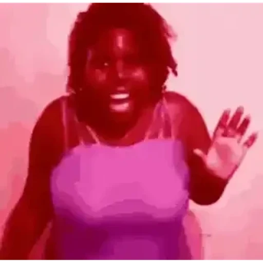 Figurinha: Nega do Bafafá gritando