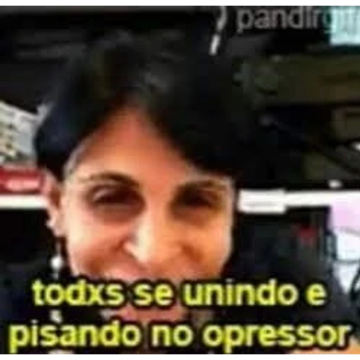 Figurinha: Gretchen: pisando no opressor