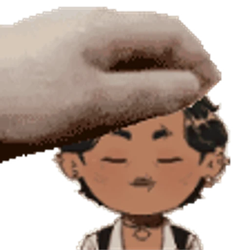Sticker: Head pat
