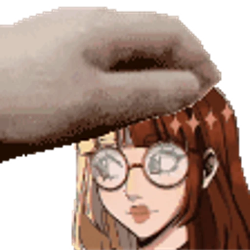 Sticker: Patting Futaba