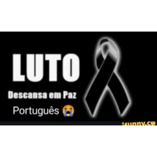 Sticker: Luto: Descanse en paz