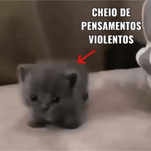 Sticker: Pensamientos violentos