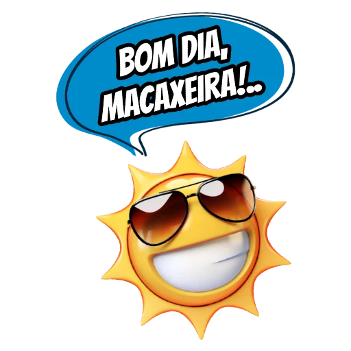 Figurinha: Bom Dia, Macaxeira!