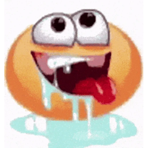 Sticker: Drooling Emoji