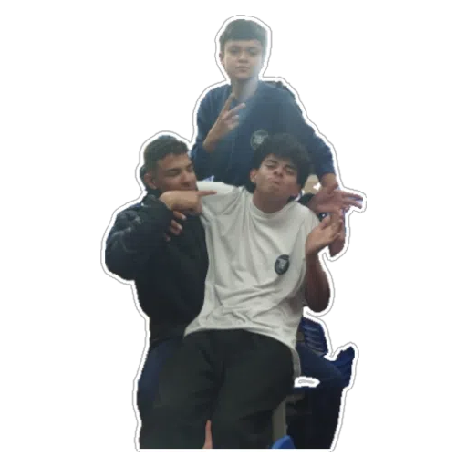 Sticker: Amigos jugando