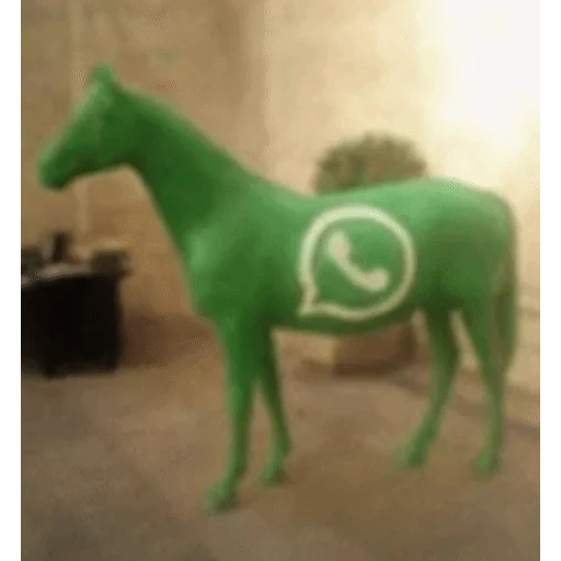 Figurinha: Cavalo do WhatsApp