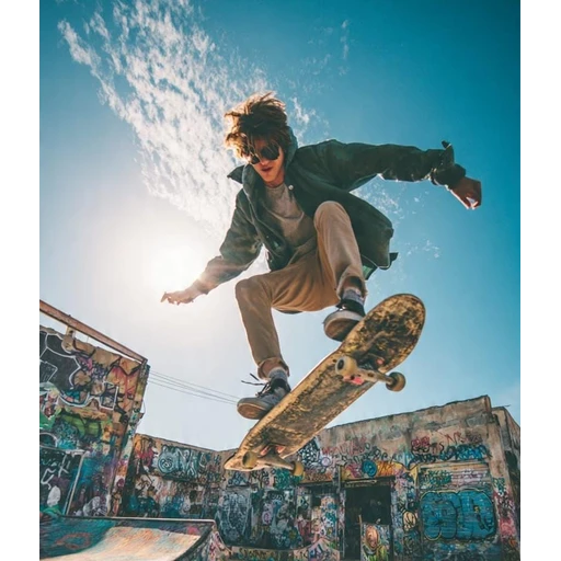 Figurinha: Skatista Urbano