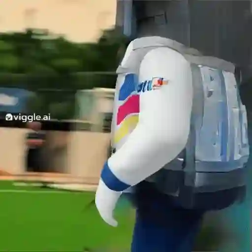 Figurinha: Mascote Impressora no Futebol