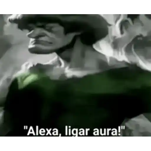 Figurinha: Shaggy ativando a aura