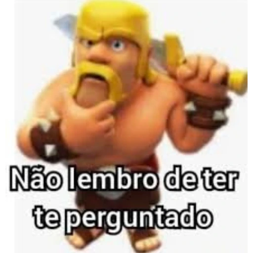 Figurinha: Barbarian não lembra de perguntar