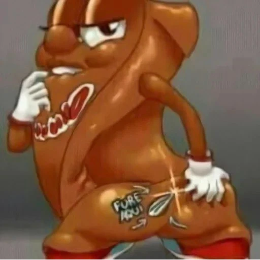 Figurinha: Salsicha provocative