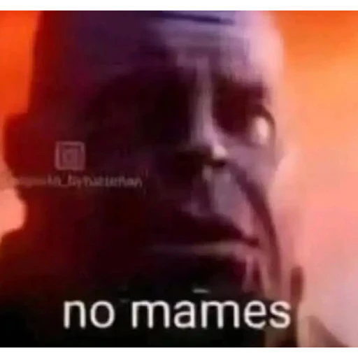 Figurinha: Thanos no mames