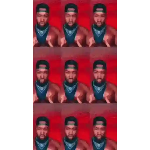 Sticker: LeBron James faces