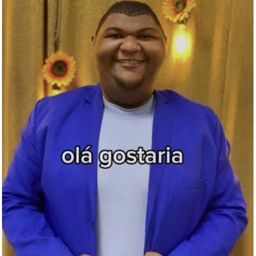 Figurinha: Olá gostaria