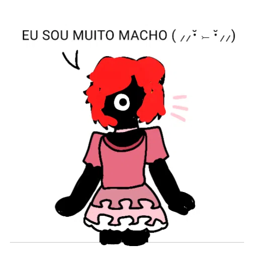 Sticker: I'm very macho