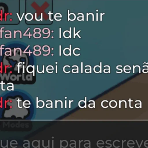 Sticker: Discusión en el chat