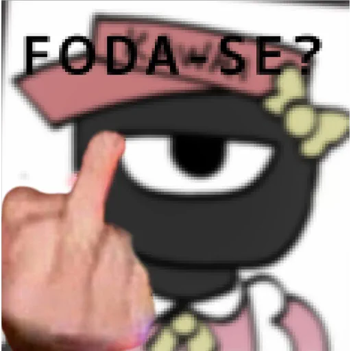 Figurinha: Foda-se