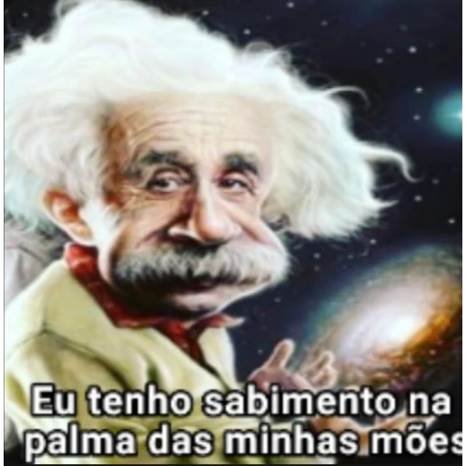Figurinha: Einstein: Sabimento