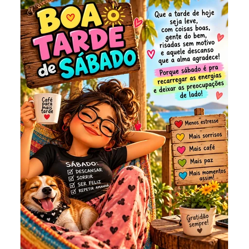 Sticker: Buenas Tardes de Sábado