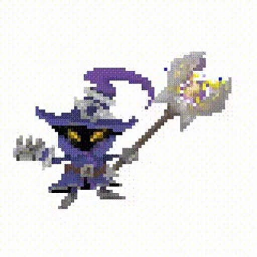 Figurinha: Veigar Mago Pixel Art