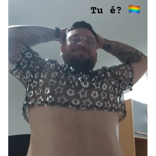 Figurinha: Tu é?