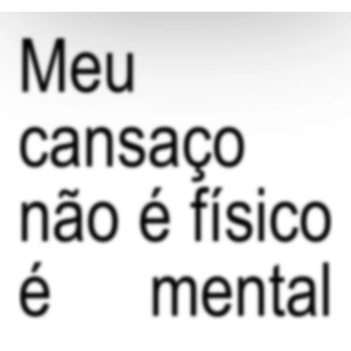 Sticker: Cansancio mental