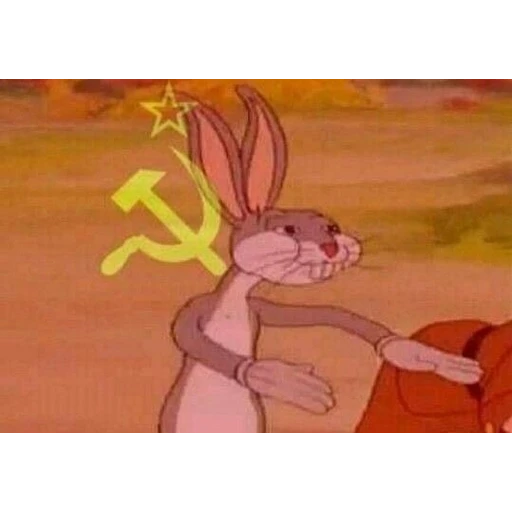 Figurinha: Pernalonga Comunista