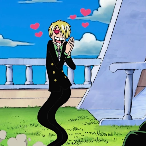 Figurinha: Sanji Apaixonado