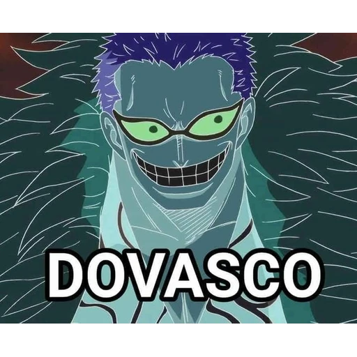Figurinha: Doflamingo Sorriso Assustador