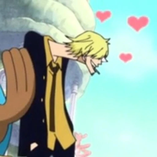 Figurinha: Sanji apaixonado