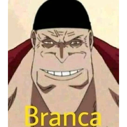 Figurinha: Whitebeard sorrindo