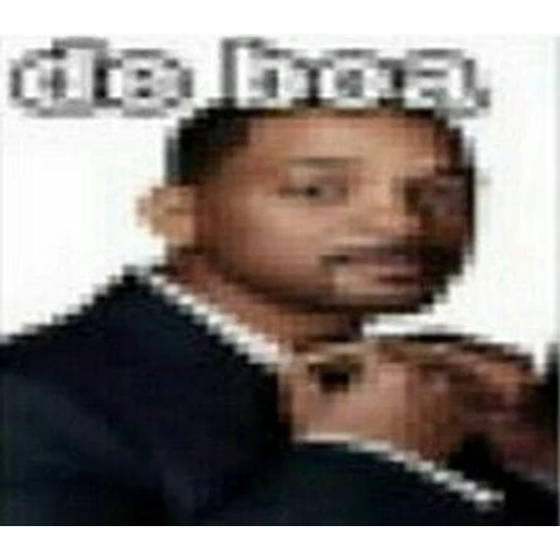 Figurinha: Will Smith de boa