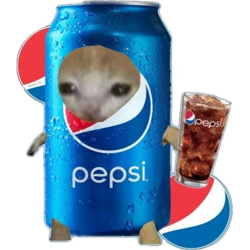 Sticker: Gatito Pepsi