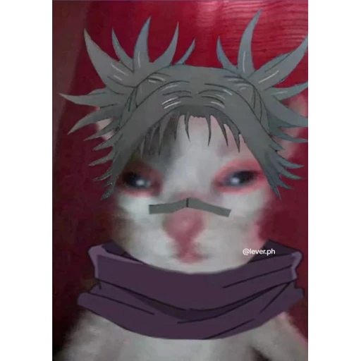 Sticker: Toga Himiko Cat