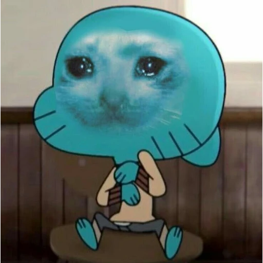 Sticker: Gumball triste